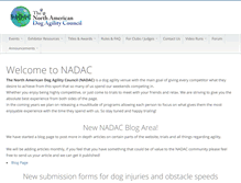 Tablet Screenshot of nadac.com